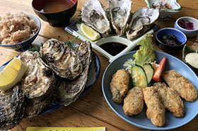 牡蠣定食